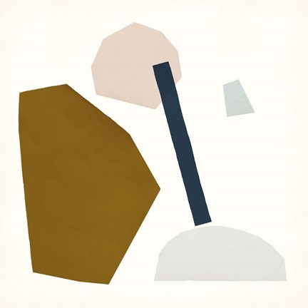 Framed Lapidary I Print