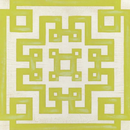 Framed Maze Motif VI Print