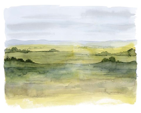 Framed Golden Strata II Print