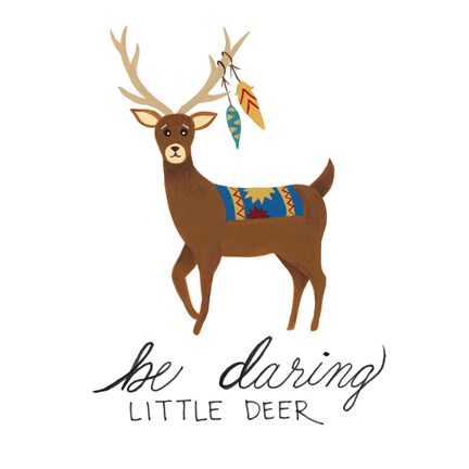 Framed Woodland Warriors III Print