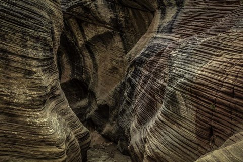 Framed Slot Canyon Utah 2 Print