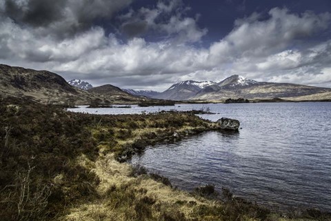 Framed Glen Etive 2 Print