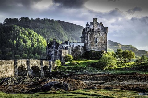 Framed Fairytale Castle Print