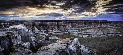 Framed Red Canyon Lands 4 Print