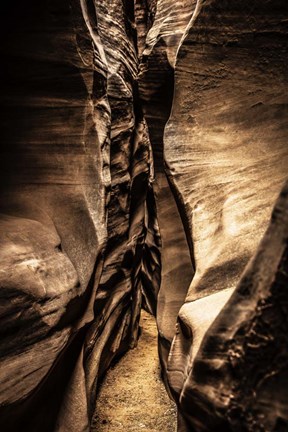 Framed Spooky Canyon 2 Print