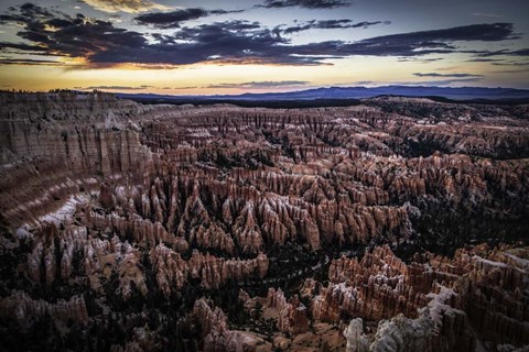 Framed Bryce Canyon Sunset 3 Print