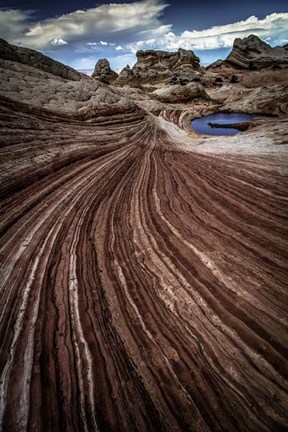 Framed White Pocket Print