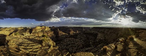 Framed Little Gand Canyon 2 Crop Print