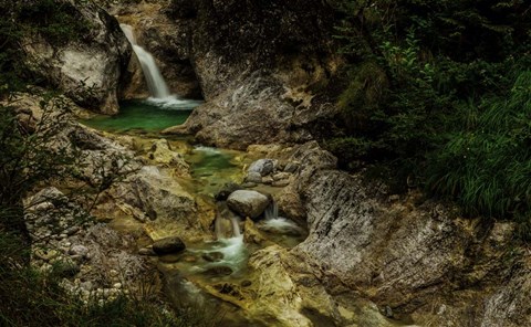 Framed Almbachklamm 2 Print