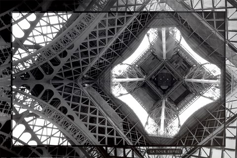 Framed La Tour Eiffel Print