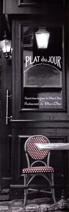Framed Plat du Jour Print