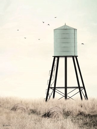 Framed Save Water Print