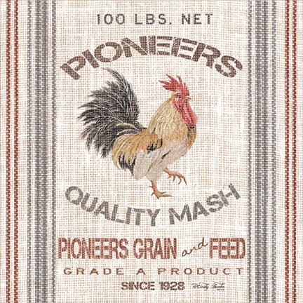 Framed Pioneers Print