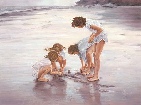 Framed Treasure Hunters Print