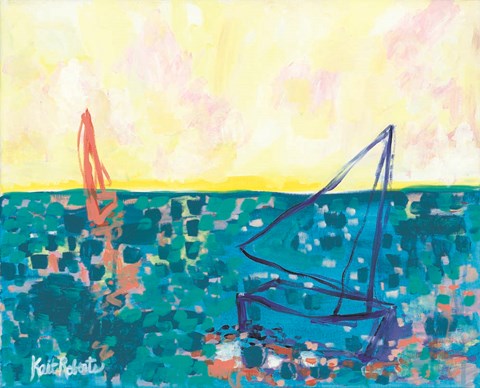 Framed From My Terrace III Print