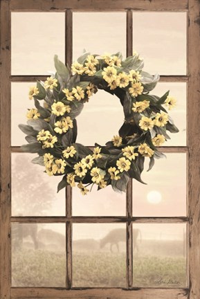 Framed Country Gazing Print