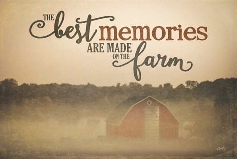 Framed Farm Memories Print