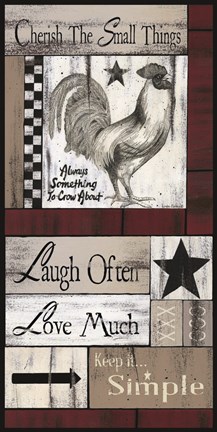 Framed Cherish the Small Things Print