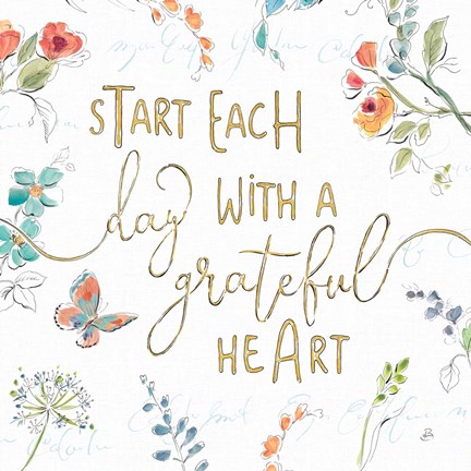 Framed Soft Season V White Print