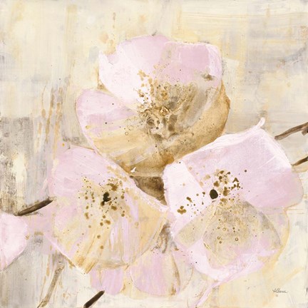 Framed Elegance III Pink Print