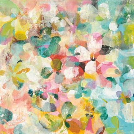 Framed Happy Garden Print