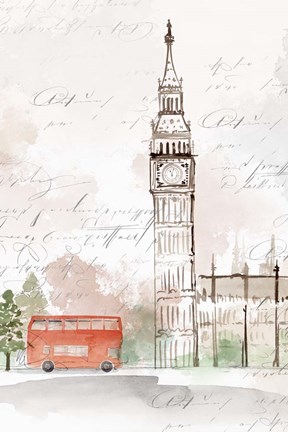 Framed Big Ben London Print