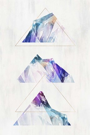 Framed Clear Cut I Print