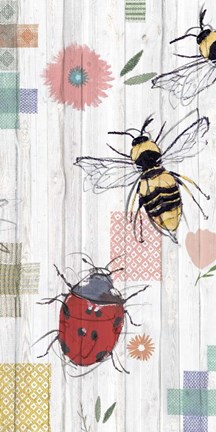 Framed Backyard Summer II Print