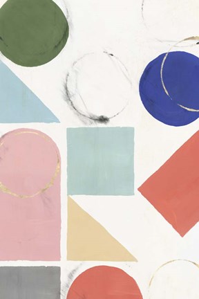 Framed Fusion I Print