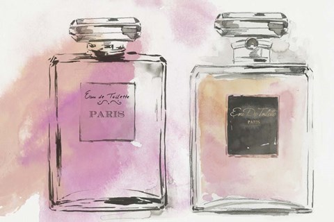Framed Perfume Paris II Print