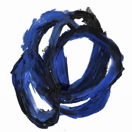 Framed Eternal Indigo II Print