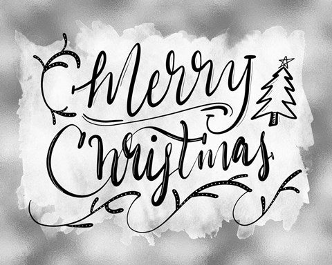 Framed Merry Christmas Print