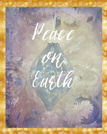 Framed Peace on Earth Print