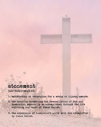 Framed Atonement III Print