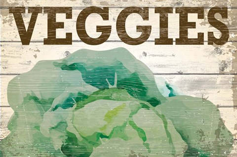 Framed Veggies Print