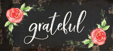 Framed Grateful Print