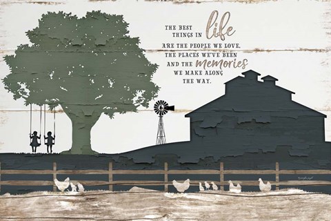 Framed Homestead III Print