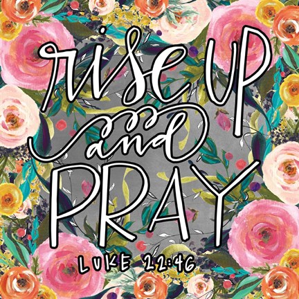 Framed Rise Up Print