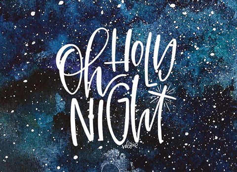 Framed Oh Holy Night Print