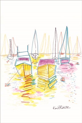 Framed Lake Day is Done Print