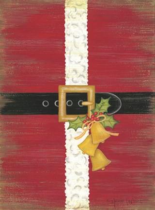 Framed Farmhouse Santa Print