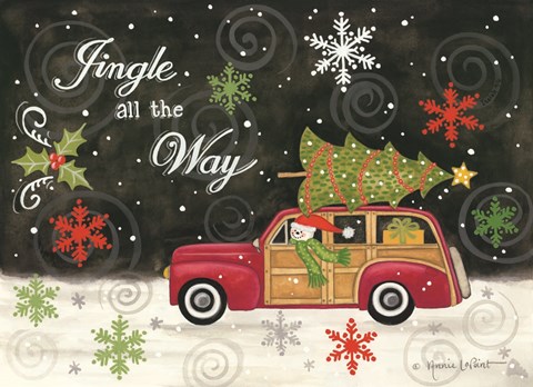 Framed It&#39;s a Woody Christmas Print