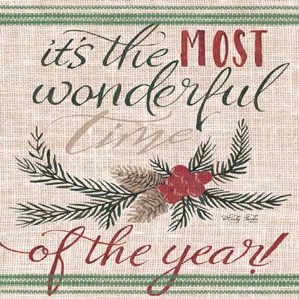 Framed It&#39;s the Most Wonderful Time of the Year Print