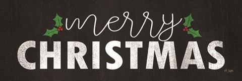 Framed Merry Christmas Print