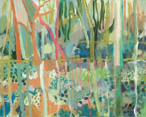 Framed Fishing Hole Print