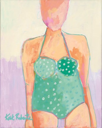 Framed Sunbather Series:  Summer Lovin&#39; Print
