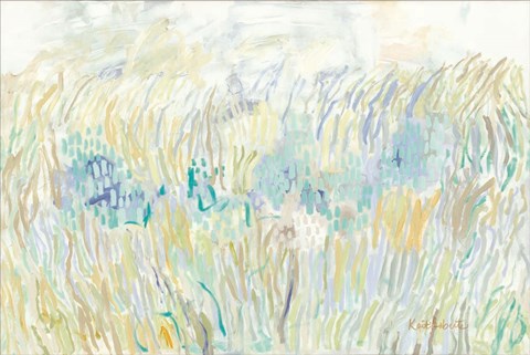 Framed Windswept Seagrass Print