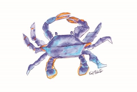 Framed Crabwalk Print