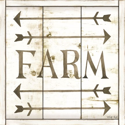 Framed Arrow Farm Print