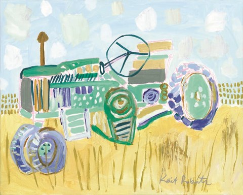 Framed I&#39;d Rather Be Stuck in the Mud Than Traffic Print